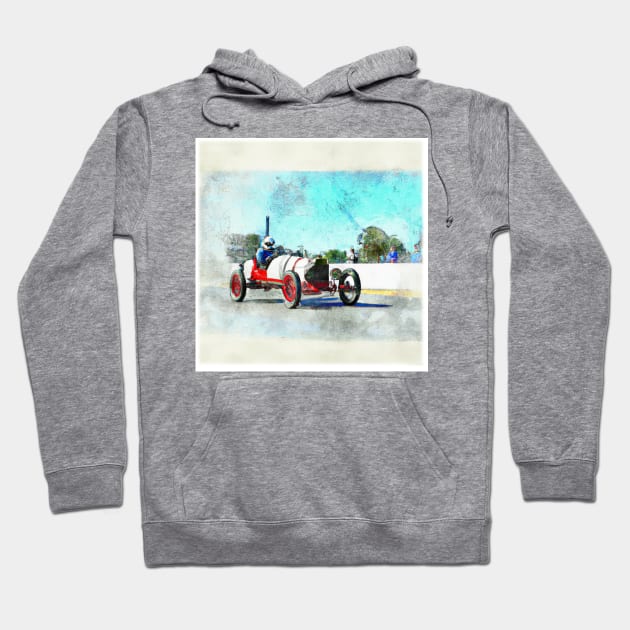 Antique Race Car Hoodie by Starbase79